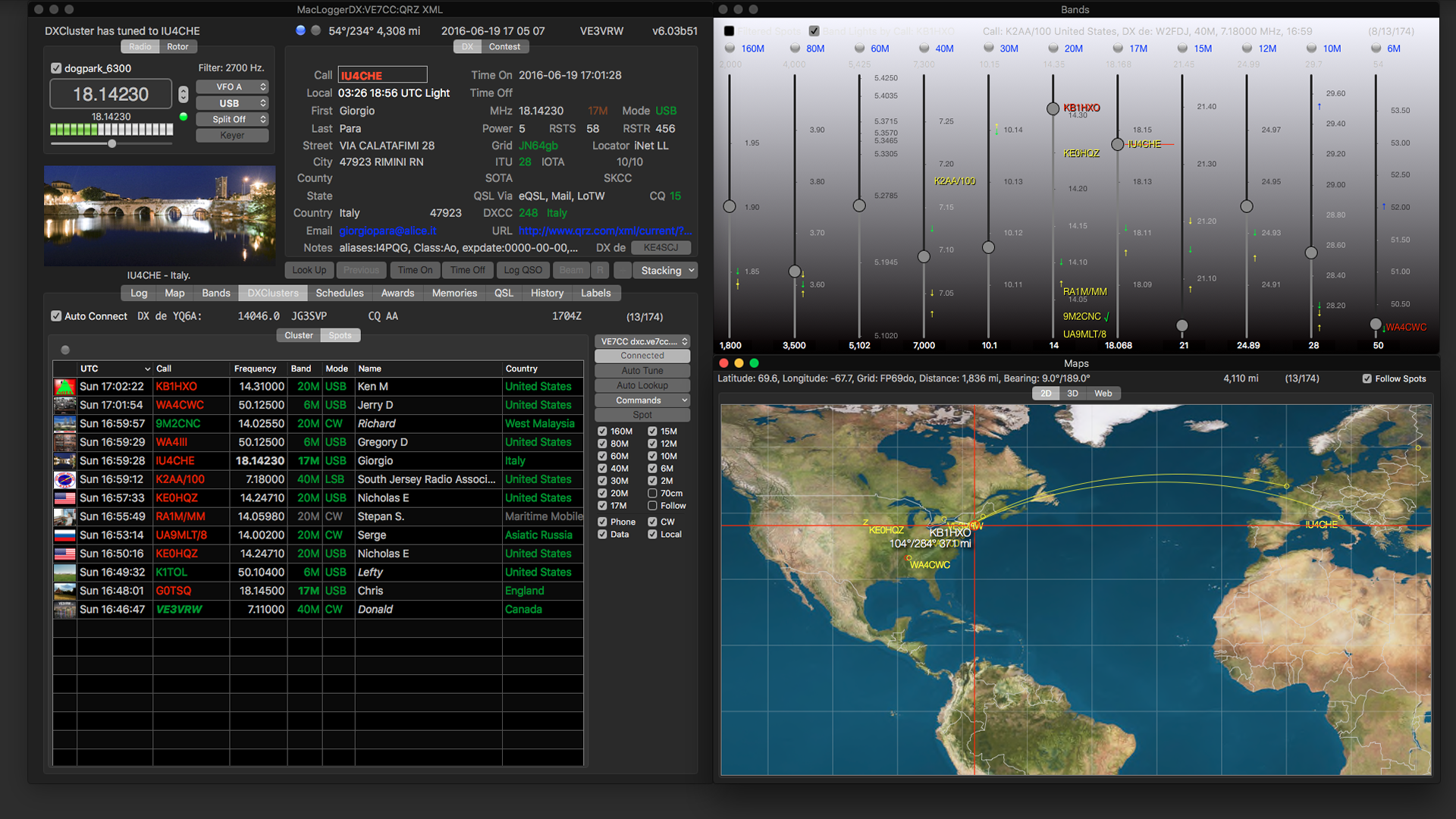 amateur radio logging programs