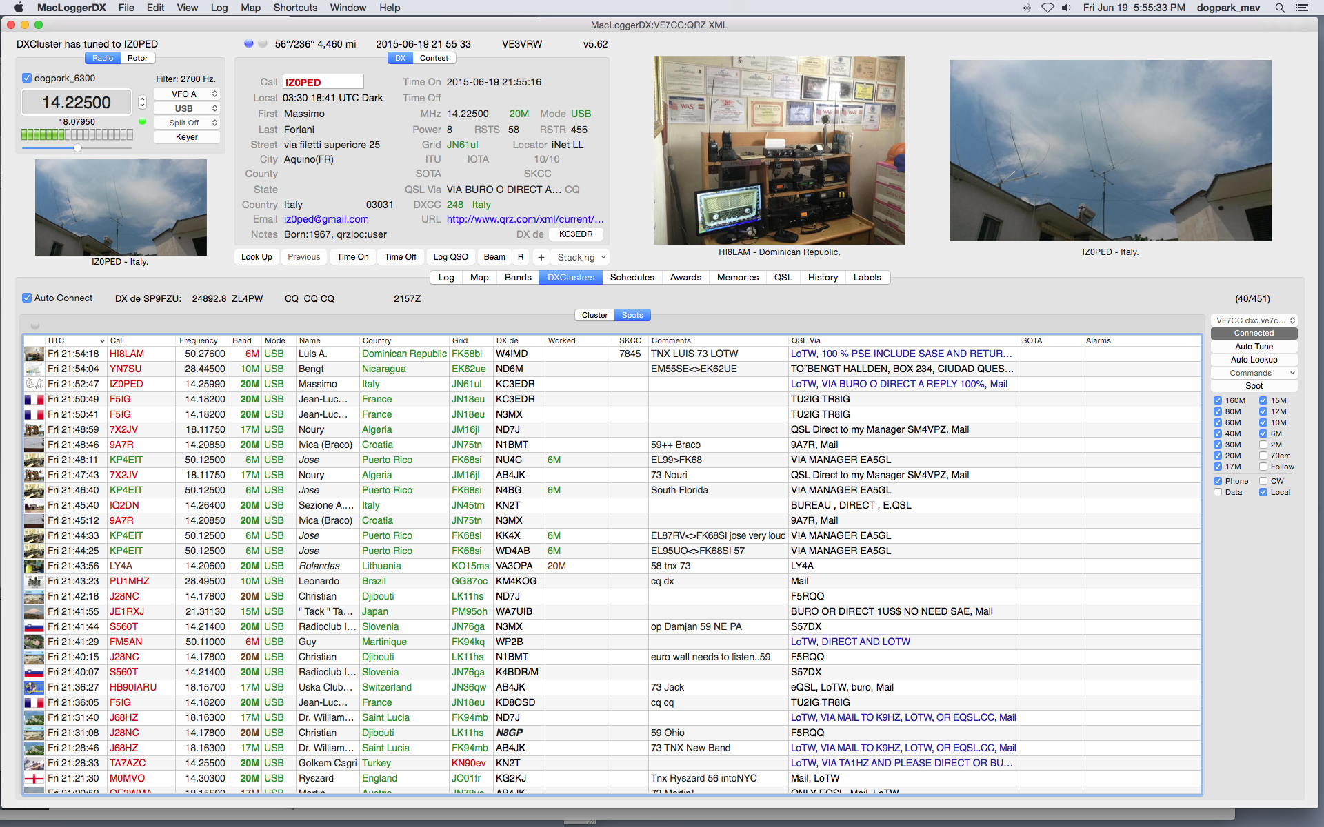 ham logging software for mac