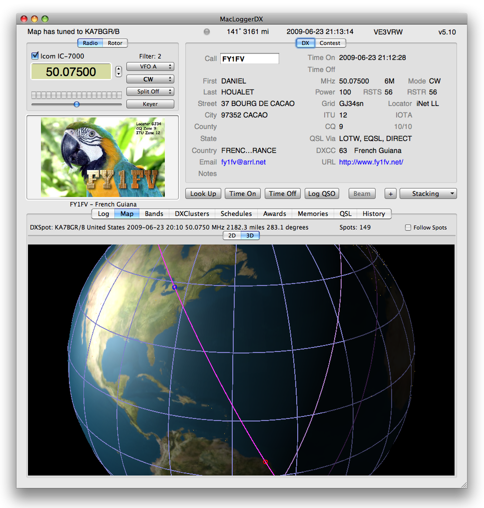 ham radio logging software